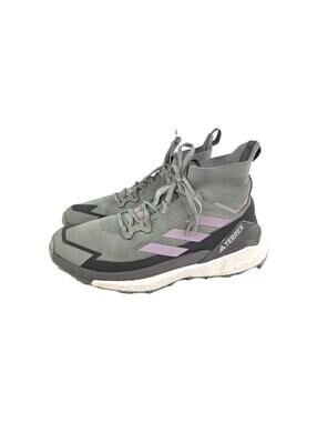 Adidas Terrex Free Hiker 2.0 hiking shoes US 11 Womens silver green fig Sneakers